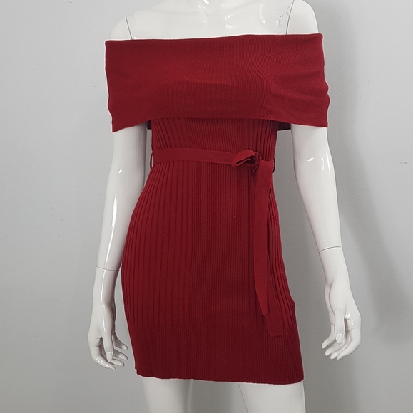 Pink Rose Premium Quality First Knit Dress Top S.  (H) - Picture 1 of 4